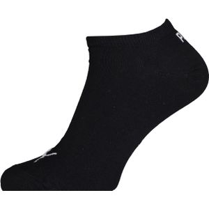 Puma unisex sneaker sokken (6-pack), zwart -  Maat: 43-46