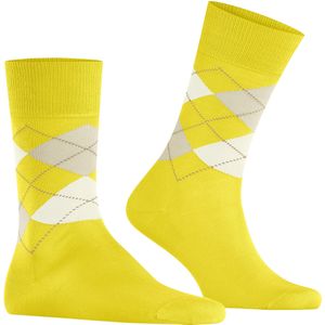 Burlington Manchester herensokken, groen (yellow-green)