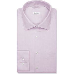 Seidensticker regular fit overhemd, popeline, paars