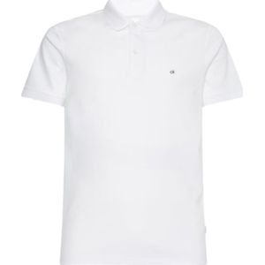 Calvin Klein Liquid Touch Slim Polo, wit