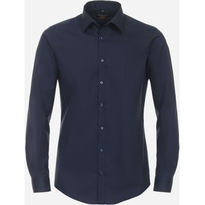 3 voor 99 | Redmond slim fit overhemd, popeline, blauw 39/40