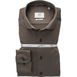 ETERNA modern fit overhemd, jersey, taupe