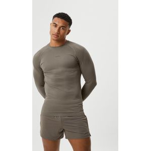 Bjorn Borg running seamless ls T-shirt, taupe