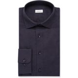 Seidensticker - 845319 - Herenoverhemd - Blauw - Regular Fit - Lange Mouwen