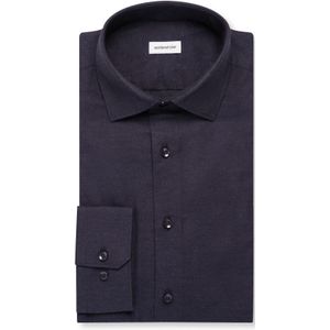 Seidensticker - 845319 - Herenoverhemd - Blauw - Regular Fit - Lange Mouwen