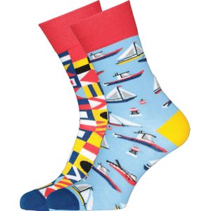 Many Mornings unisex sokken Yacht Club