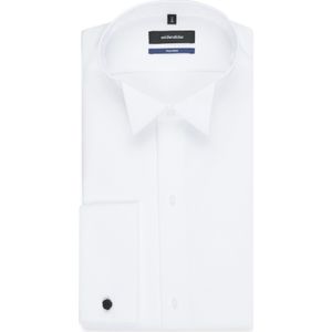 Overhemden - Wit - Katoen - Tailored Fit - Wing-Collar