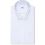 Seidensticker - Regular Fit - Overhemd - Lichtblauw - 100% Katoen