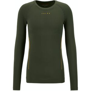 FALKE heren lange mouw shirt Warm, thermoshirt, groen (vertigo) -  Maat: XXL