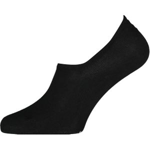 Tommy Hilfiger damessokken Footie (2-pack), onzichtbare sneakersokken katoen, zwart -  Maat: 39-42