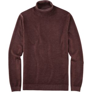 OLYMP Casual modern fit coltrui wolmengsel, barolo -  Maat: M