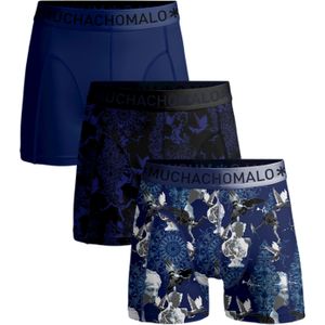 Muchachomalo boxershorts, heren boxers normale lengte (3-pack), Myth Greek -  Maat: S