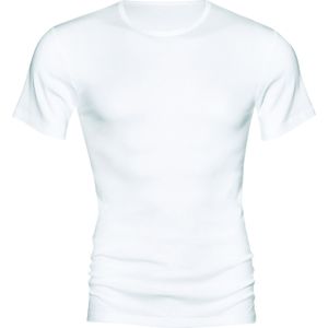 Mey Noblesse T-shirt (1-pack), heren T-shirt O-hals fijnrib, wit - Maat: XL