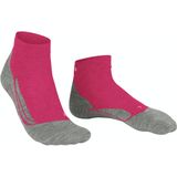 FALKE GO2 Short dames golf sokken, roze (rose) -  Maat: 41-42