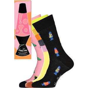 Happy Socks Throwback Socks Gift Set (3-pack), gekleurd verleden - Unisex - Maat: 41-46