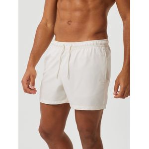 Bjorn Borg Solid Swim Shorts, heren zwembroek, off white