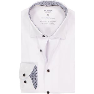 OLYMP - 24/7 Level 5 - Body Fit Overhemd - Wit