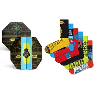 Happy Socks Star Wars Gift Set (6-pack), unisex sokken in cadeauverpakking - Unisex - Maat: 36-40