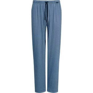 Mey pyjamabroek lang, Mornington, blauw dessin -  Maat: 6XL