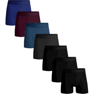 Muchachomalo boxershorts, heren boxers normale lengte (7-pack), Light Cotton Solid -  Maat: S