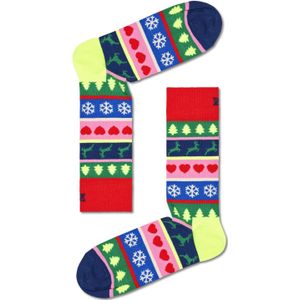 Happy Socks Christmas Stripe Sock, unisex sokken - Unisex - Maat: 36-40