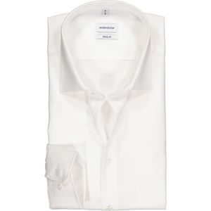 Seidensticker regular fit overhemd, wit structuur 45
