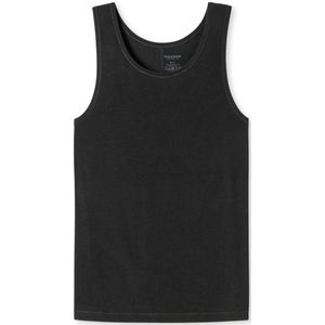 SCHIESSER Personal Fit singlet (1-pack), heren onderhemd zwart -  Maat: M