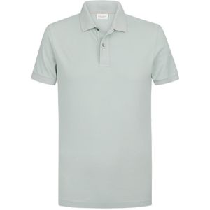 Profuomo slim fit heren polo, mintgroen