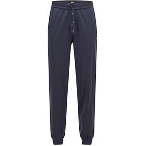 BOSS Mix&Match Pants, heren pyjama- of loungebroek, donkerblauw -  Maat: S