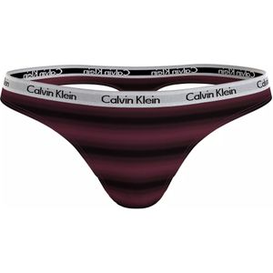 Calvin Klein dames thong (1-pack), string, rood -  Maat: XS