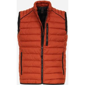 CASA MODA comfort fit bodywarmer, oranje -  Maat: M