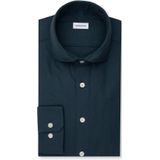 Seidensticker slim fit overhemd, popeline, blauw geruit