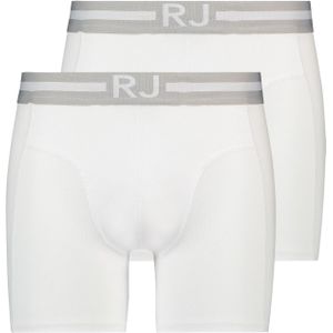 RJ Bodywear Everyday Breda boxer (2-pack), heren boxer normale lengte, wit -  Maat: XXL