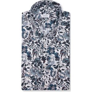 Seidensticker - Businessoverhemd - Zwarte Roos - Regular 1/1 Kentkraag - Lange Mouwen