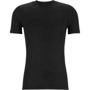 TEN CATE Thermo men T-shirt, heren thermo T-shirt korte mouw en O-hals, zwart -  Maat: XXL