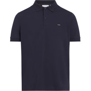 Calvin Klein Thermo Tech Pique Slim Polo, heren poloshirt, donkerblauw