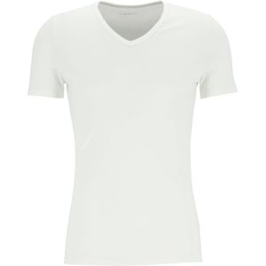 Sloggi Men GO Shirt V-Neck Slim Fit, heren T-shirt (1-pack), wit -  Maat: S