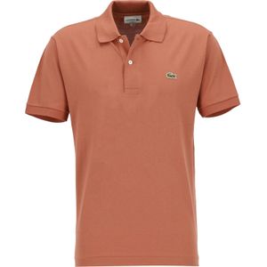 Lacoste Classic Fit polo, licht roestbruin