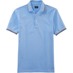 OLYMP Polo Casual - modern fit polo - lichtblauw