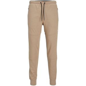 JACK & JONES Will Air Sweat Pants regular fit, heren joggingbroek, beige melange