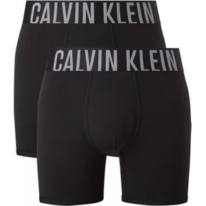 Calvin Klein Boxer Briefs (2-pack), heren boxers extra lang, zwart -  Maat: M