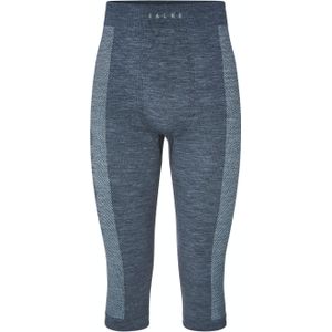 FALKE heren 3/4 tights Wool-Tech, thermobroek, blauw (space blue) -  Maat: M