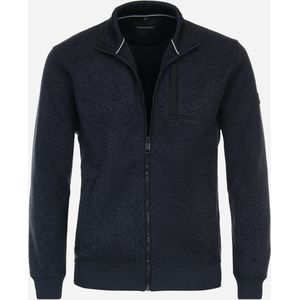 CASA MODA comfort fit vest, blauw -  Maat: M