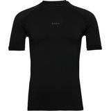 Bjorn Borg running seamless T-shirt, zwart -  Maat: L