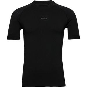 Bjorn Borg running seamless T-shirt, zwart -  Maat: S