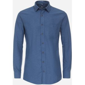 3 voor 99 | Redmond modern fit overhemd, popeline, blauw 41/42