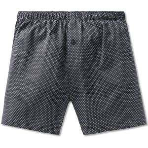 SCHIESSER Ebony boxer (1-pack), heren boxershort antraciet-wit