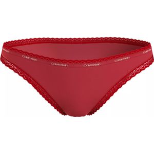 Calvin Klein dames bikini (1-pack), heupslip, rood -  Maat: M