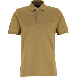 OLYMP Polo Classic, modern fit polo, olijfgroen -  Maat: XL