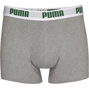 Puma - Basic Boxer - Groen en Grijs - 2-pack - Boxershorts